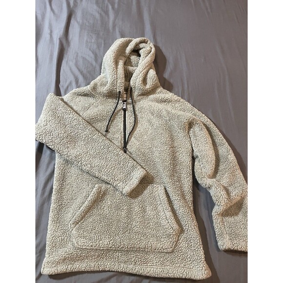 Victoria Secret Pink Hoodie Fleece 1/4 Zip Green Size Xs Woman’s Retro Y2K - Picture 1 of 10